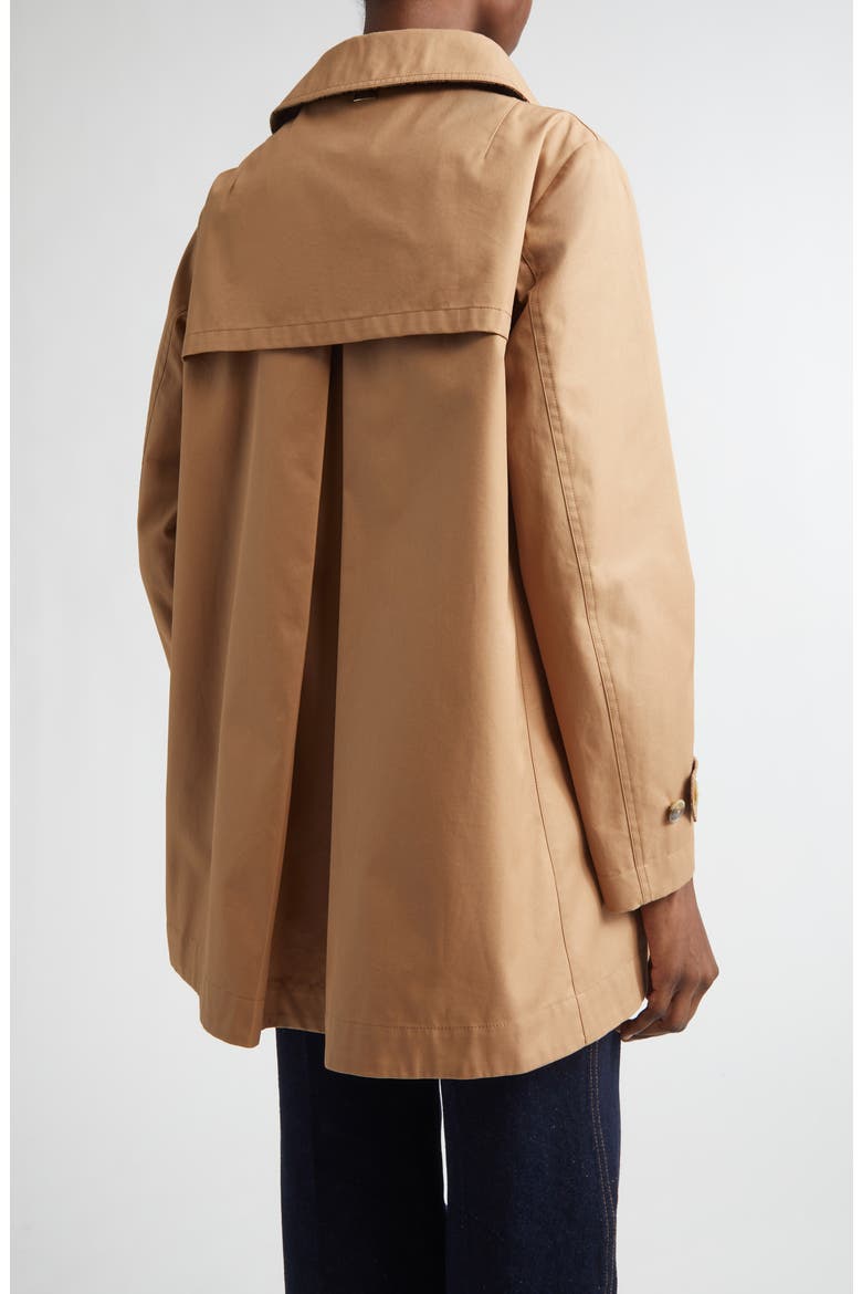 A-Line Cotton Trench Coat, Alternate, color, 2720 TAUPE