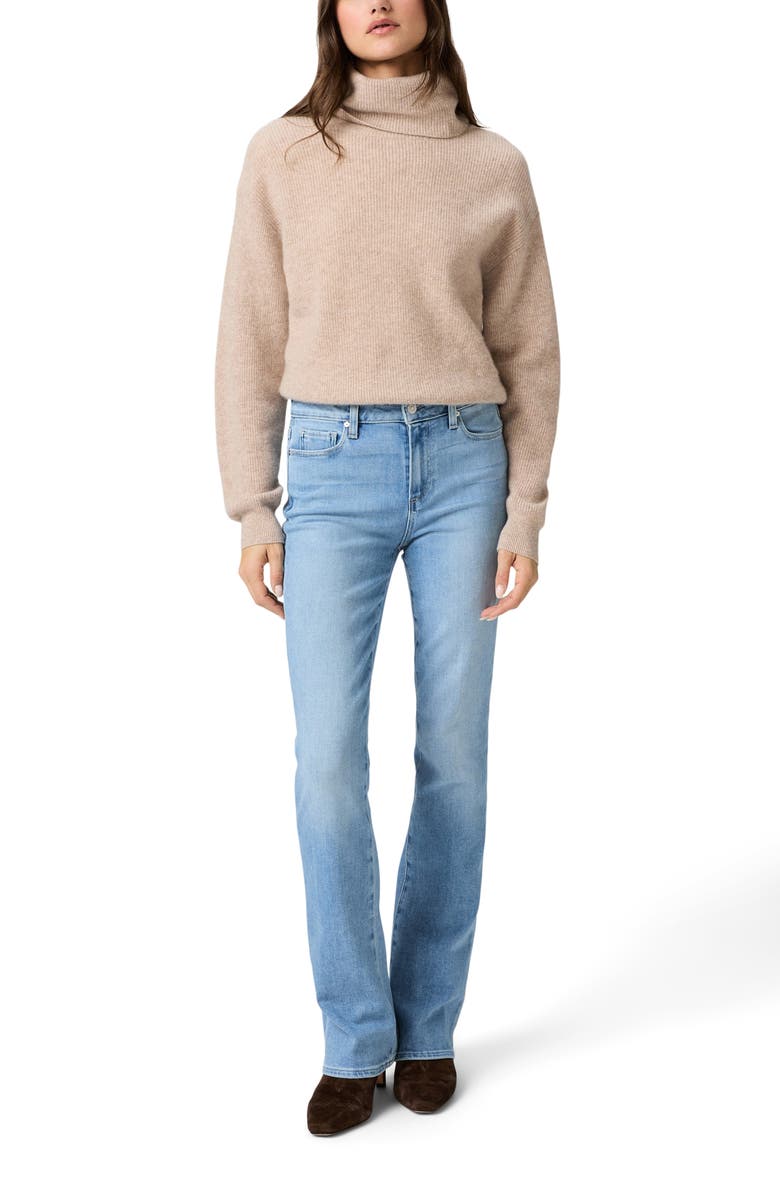 PAIGE Manhattan Bootcut Jeans, Alternate, color, Vail