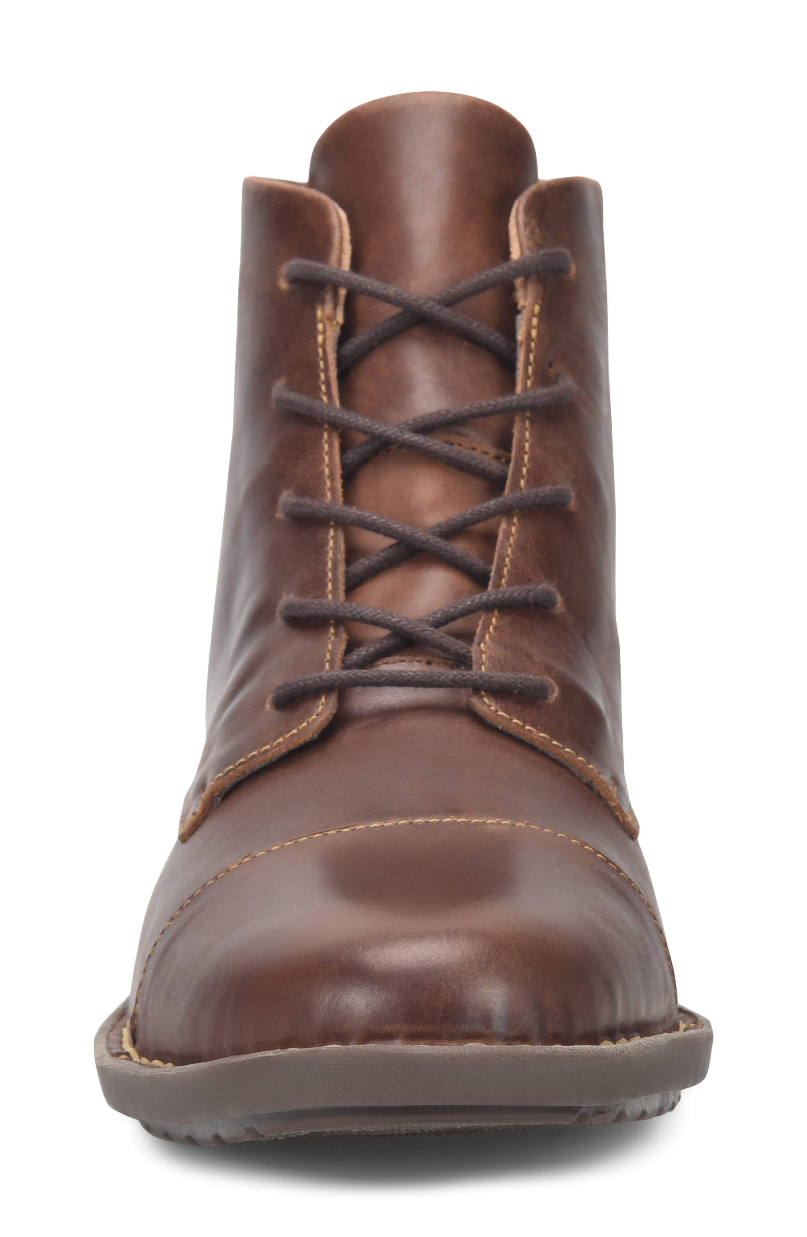 Ryker Cap Toe Boot, Alternate, color, BROWN F/ G