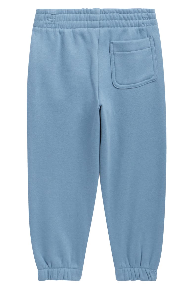 Kids' Fleece Quarter-Zip Pullover & Joggers Set, Alternate, color, FADED DENIM