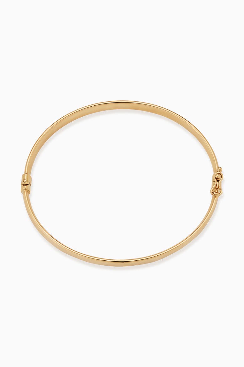 14K Yellow Gold The One Statement Bangle, Alternate, color, Yellow Gold