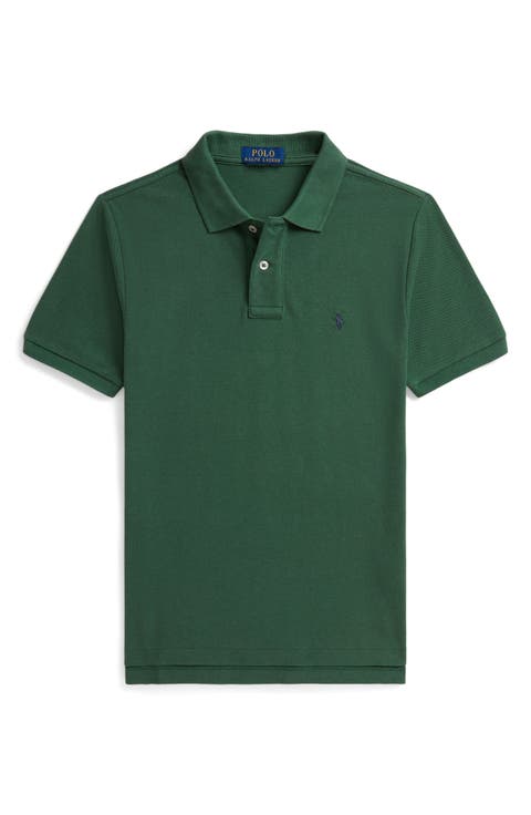 Kids' Cotton Piqué Polo