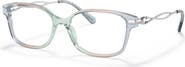 COACH 52mm Rectangle optical glasses