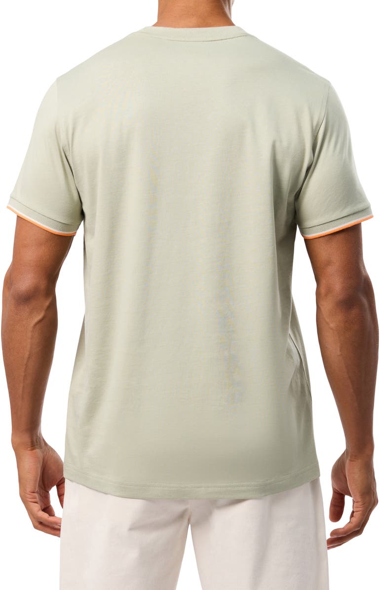 Psycho Bunny Kayden Pima Cotton T-Shirt, Alternate, color, Seagrass