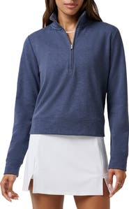 TravisMathew Cloud Half Zip Pullover