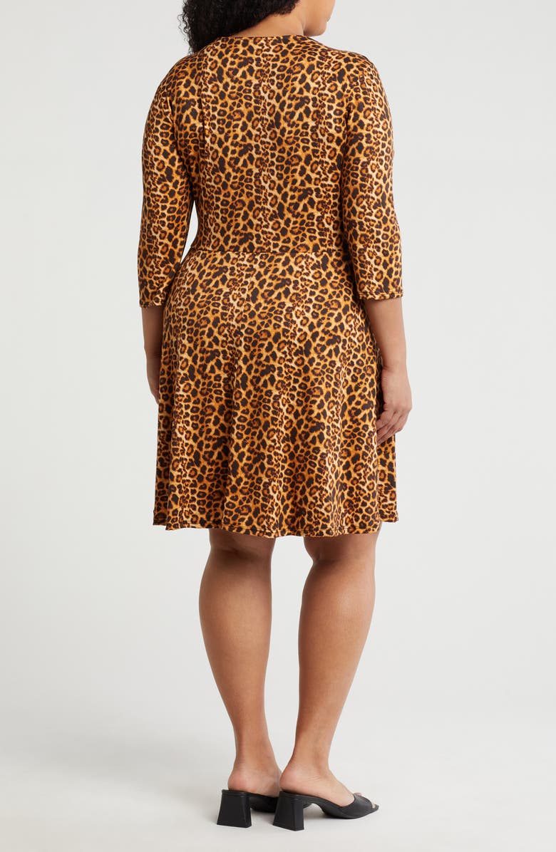 TASH AND SOPHIE Wrap Style Dress, Alternate, color, 