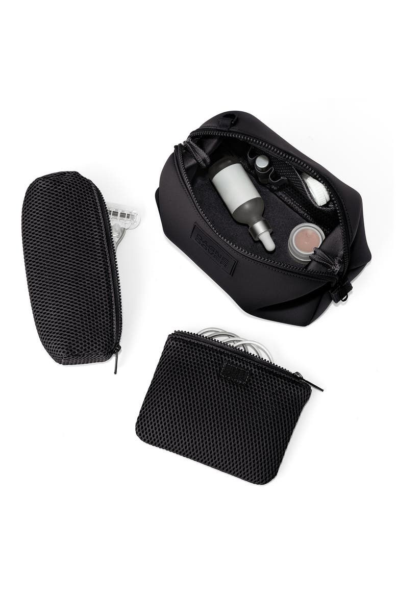 Hunter Large Neoprene Toiletry Bag, Alternate, color, ONYX