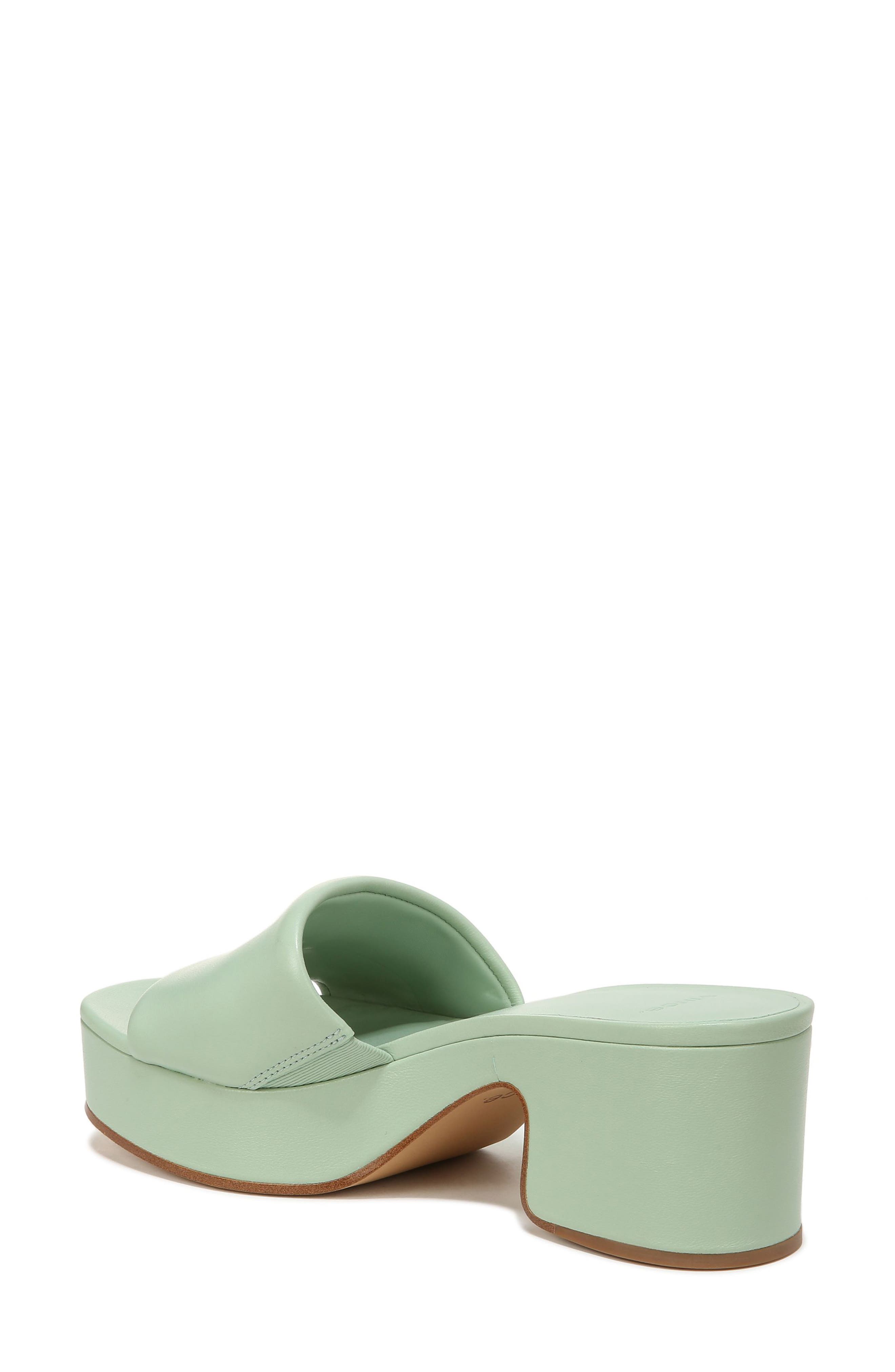Margo Platform Sandal, Alternate, color, DEW GREEN