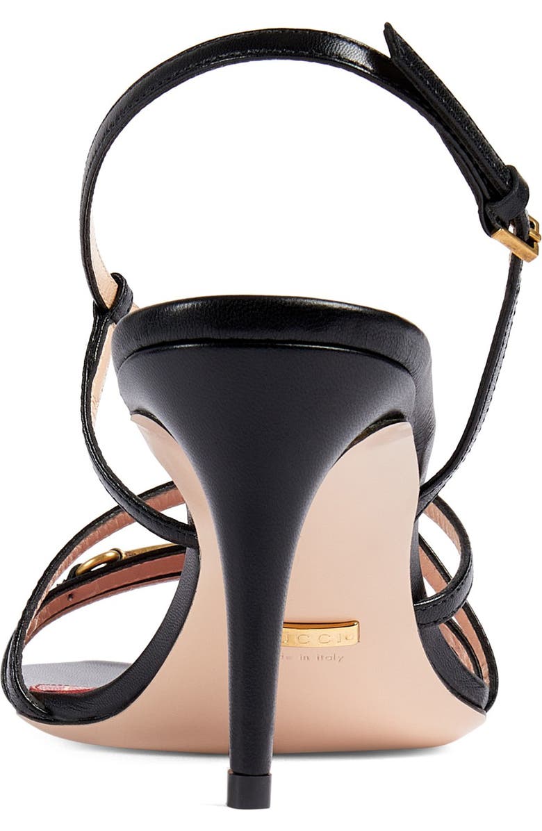 Gucci Victoria Strappy Horsebit Sandal, Alternate, color,