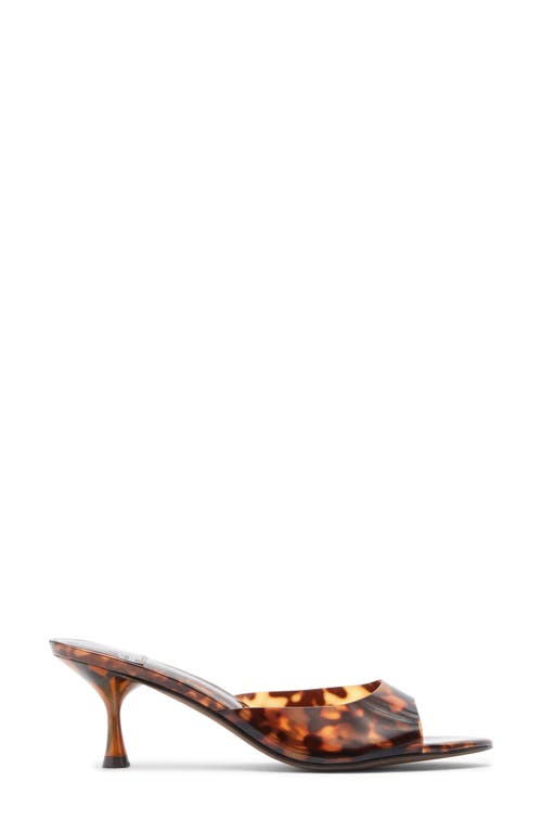 Jeffrey Campbell Spy-kid Slide Sandal In Tortoise