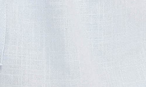 Petal And Pup Petal & Pup Flynn Cotton Tie Front Top & Drawstring Shorts Set In Blue