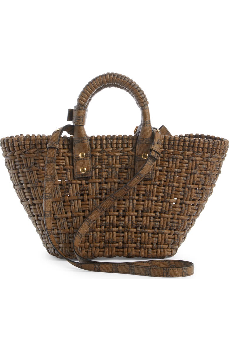 Balenciaga Extra Small Bistro Basket Tote, Alternate, color,