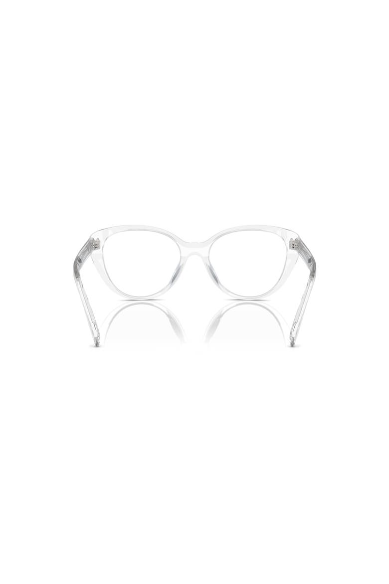 52mm Round optical glasses, Alternate, color, Transparent