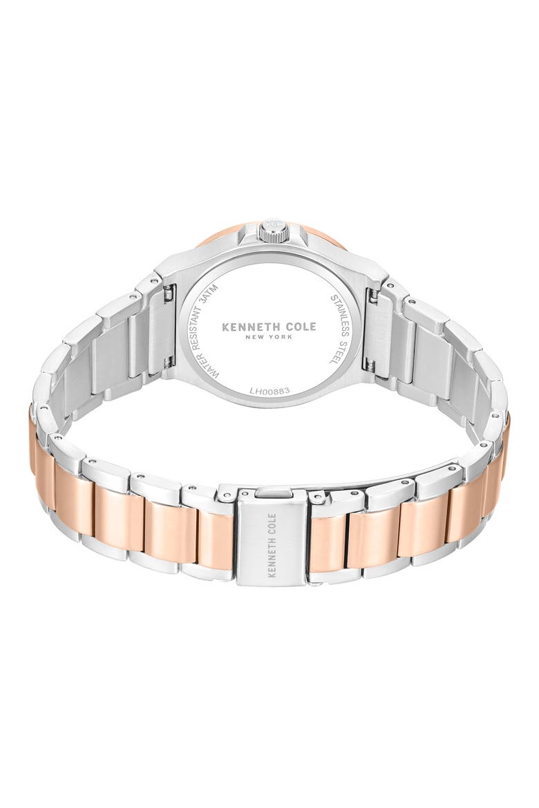 Glenville Two-Tone Bracelet Watch, 32mm, Alternate, color, MULTI