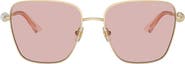 Jimmy Choo 56mm Aviator Sunglasses