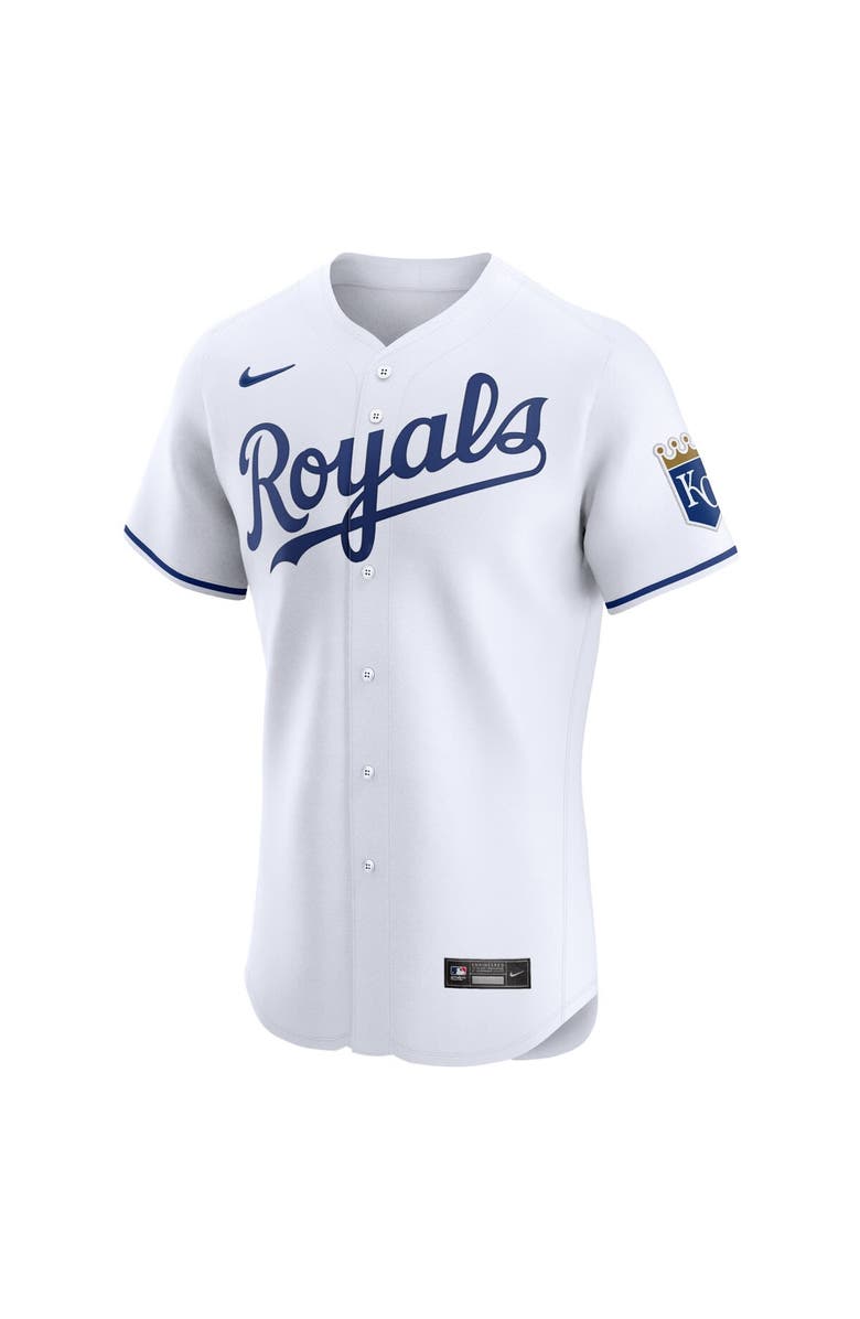 Nike Men's Nike White Kansas City Royals Home Elite Jersey, Alternate, color, 