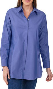 Foxcroft Cici Non-Iron Tunic Blouse