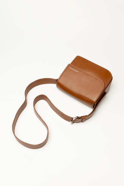 Want Les Essentiels De La Vie Want Les Essentiels Arch Smooth Leather Crossbody Bag In Cuero