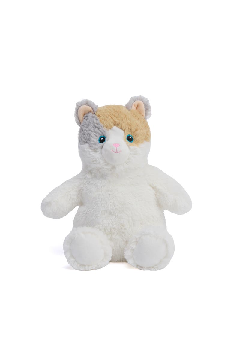 Warmies Calico Cat Pet Toy Warmies, Alternate, color, Multi Color