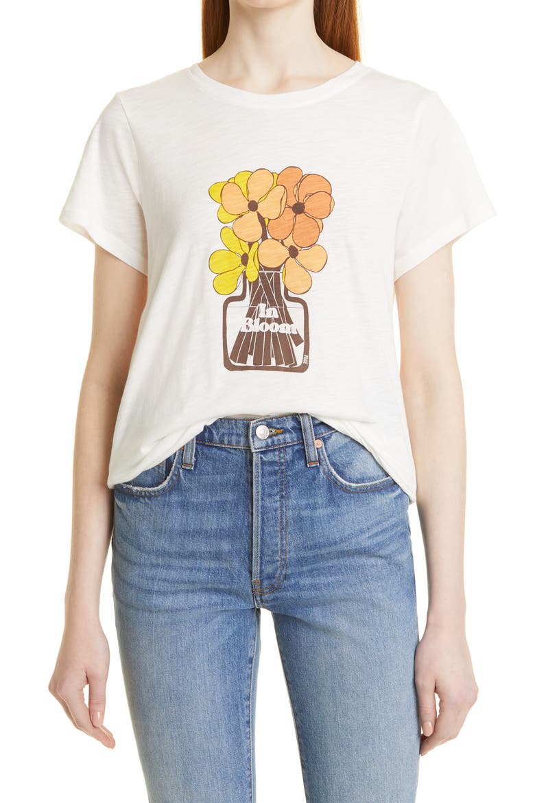 Ellison Graphic Tee, Main, color, WHITE