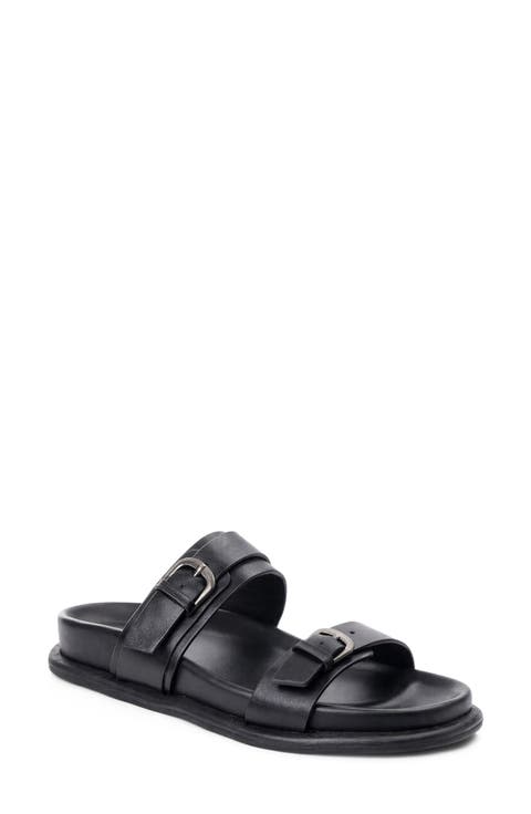 Double Strap Slide Sandal (Women)