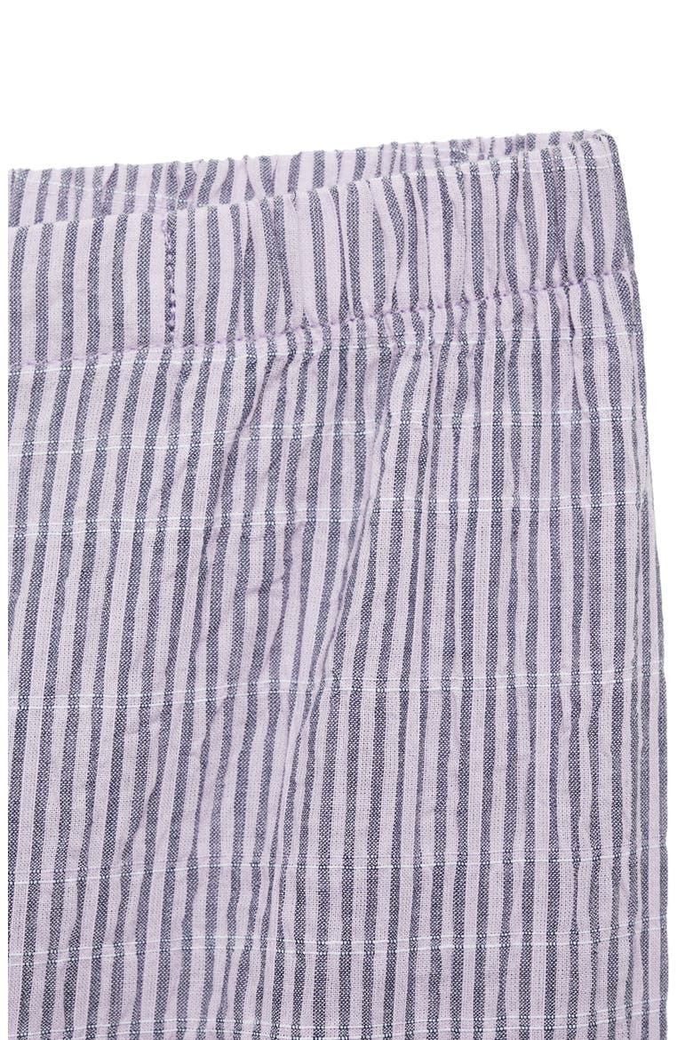 Stripe Stretch Cotton Pajama Pants, Alternate, color, LILAC