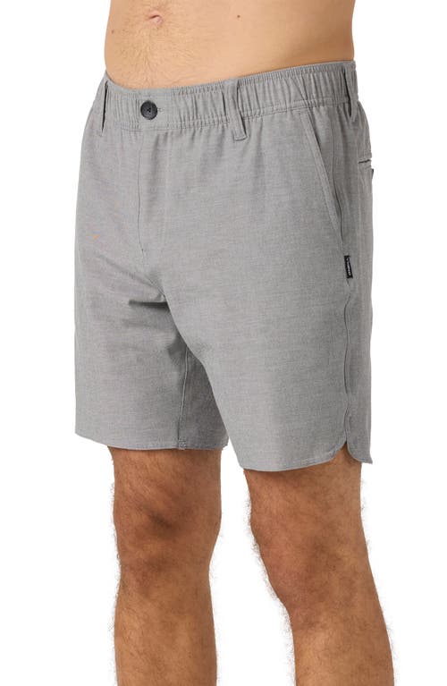 O'neill Reserve Water Repellent Shorts In Graphite