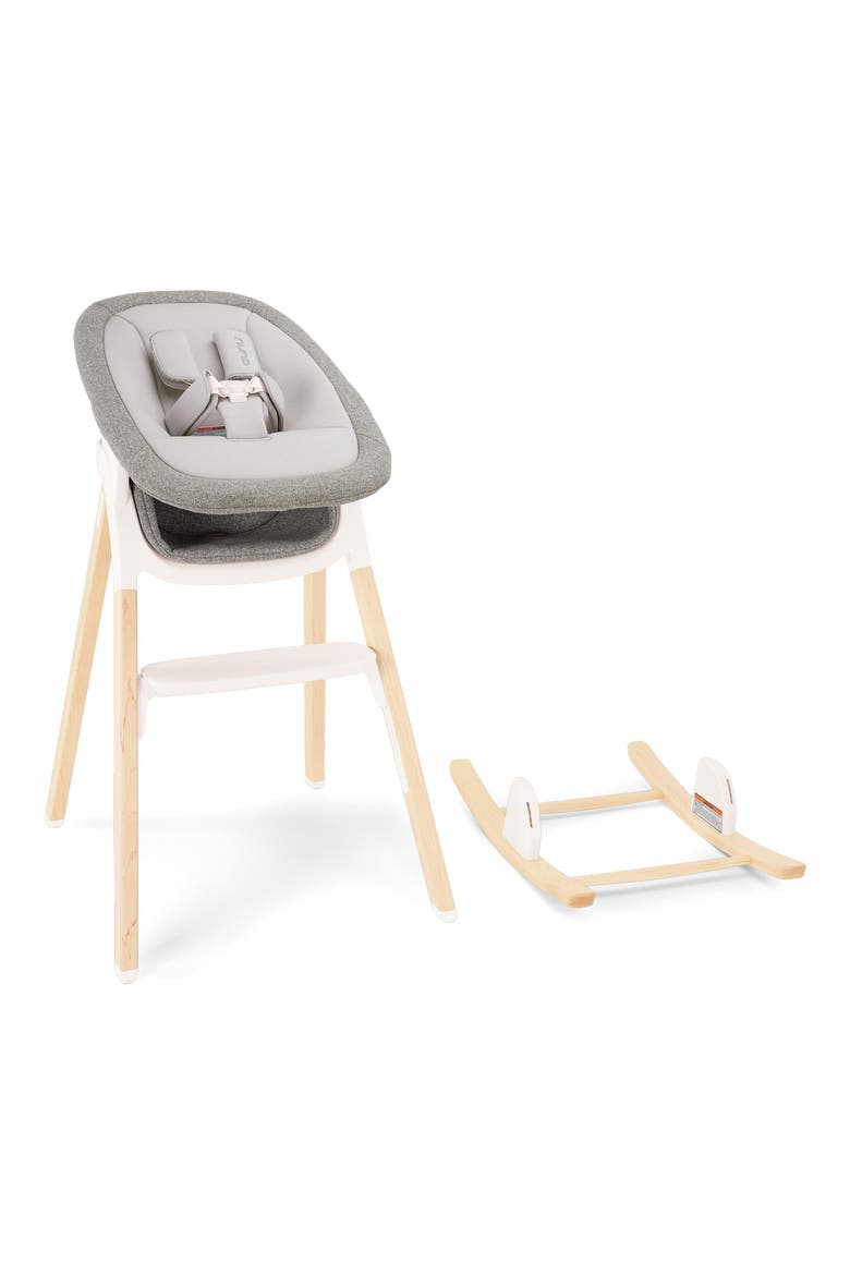 Bryn™ High Chair & Newborn Rocker Set, Main, color, GREY