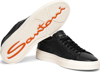 【関税&送料込】Santoni Dbs-Sf4-Siwu55 Santoni DBS-SF4-SIWU55 in Blau aus Glattleder | THOMAS