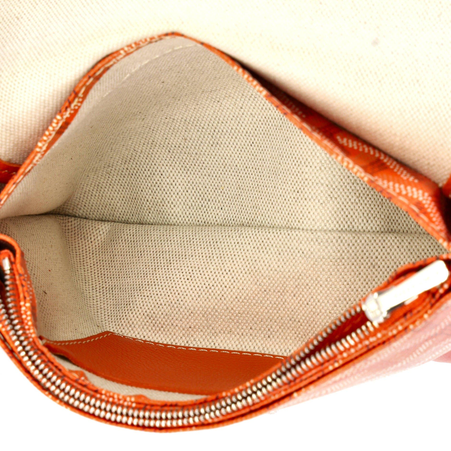 Pre-Owned Goyard Plumet Clutch Wallet Coated Canvas, Alternate, color, 