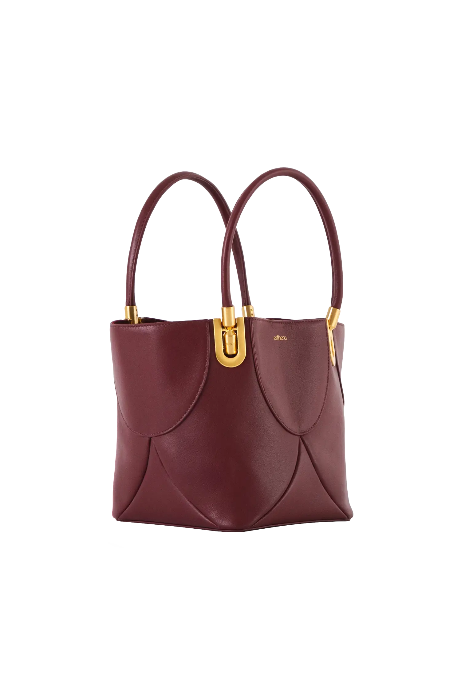 4PM Leather Mini Handbag, Main, color, Burgundy