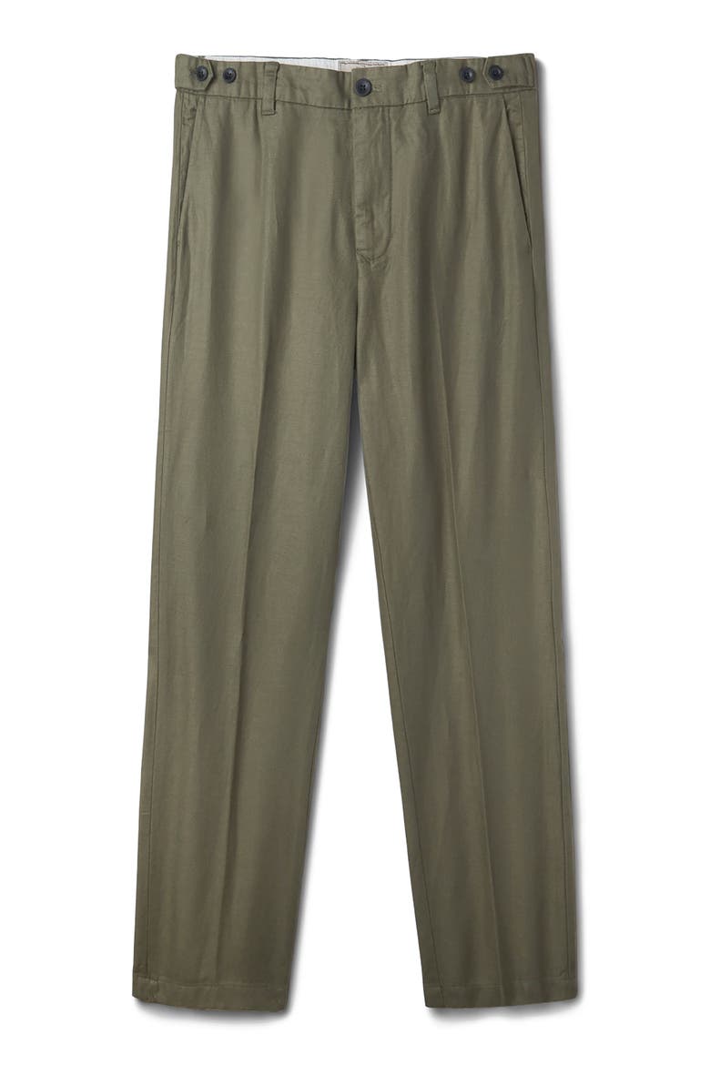Axholme Slim Leg Suit Trouser, Alternate, color, Khaki