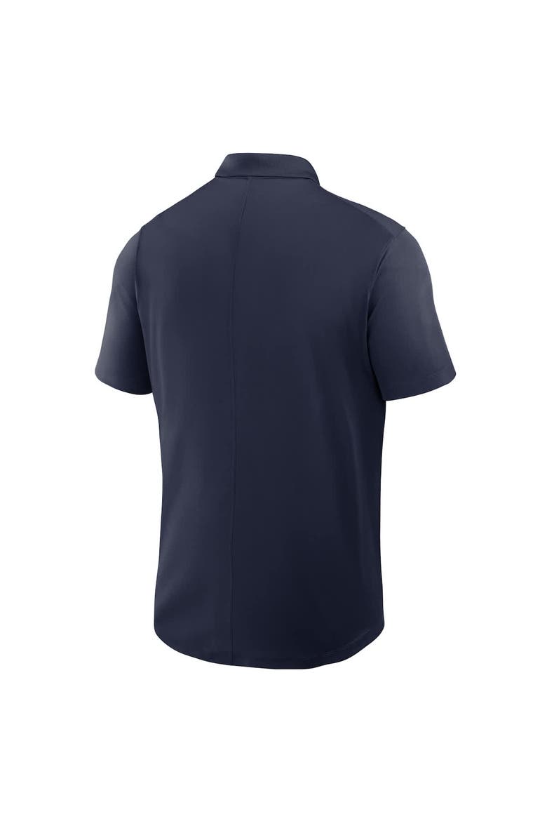 Men's Jordan Brand Navy Michigan Wolverines Primetime Victory Primary Logo Performance Polo, Alternate, color, Navy