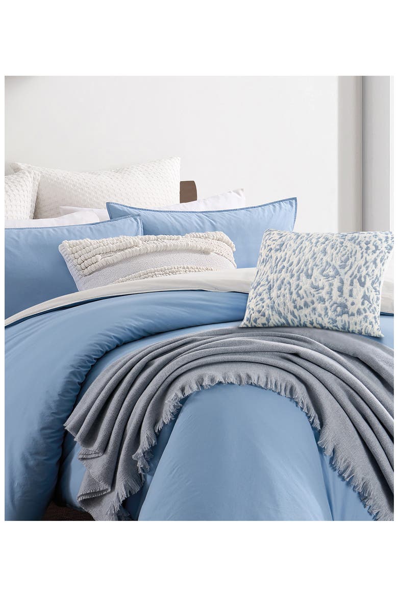 Animal Gauze Accent Pillow, Alternate, color, BLUE