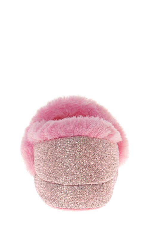 Josmo Kids' Hello Kitty® Faux Fur Slipper In Pink
