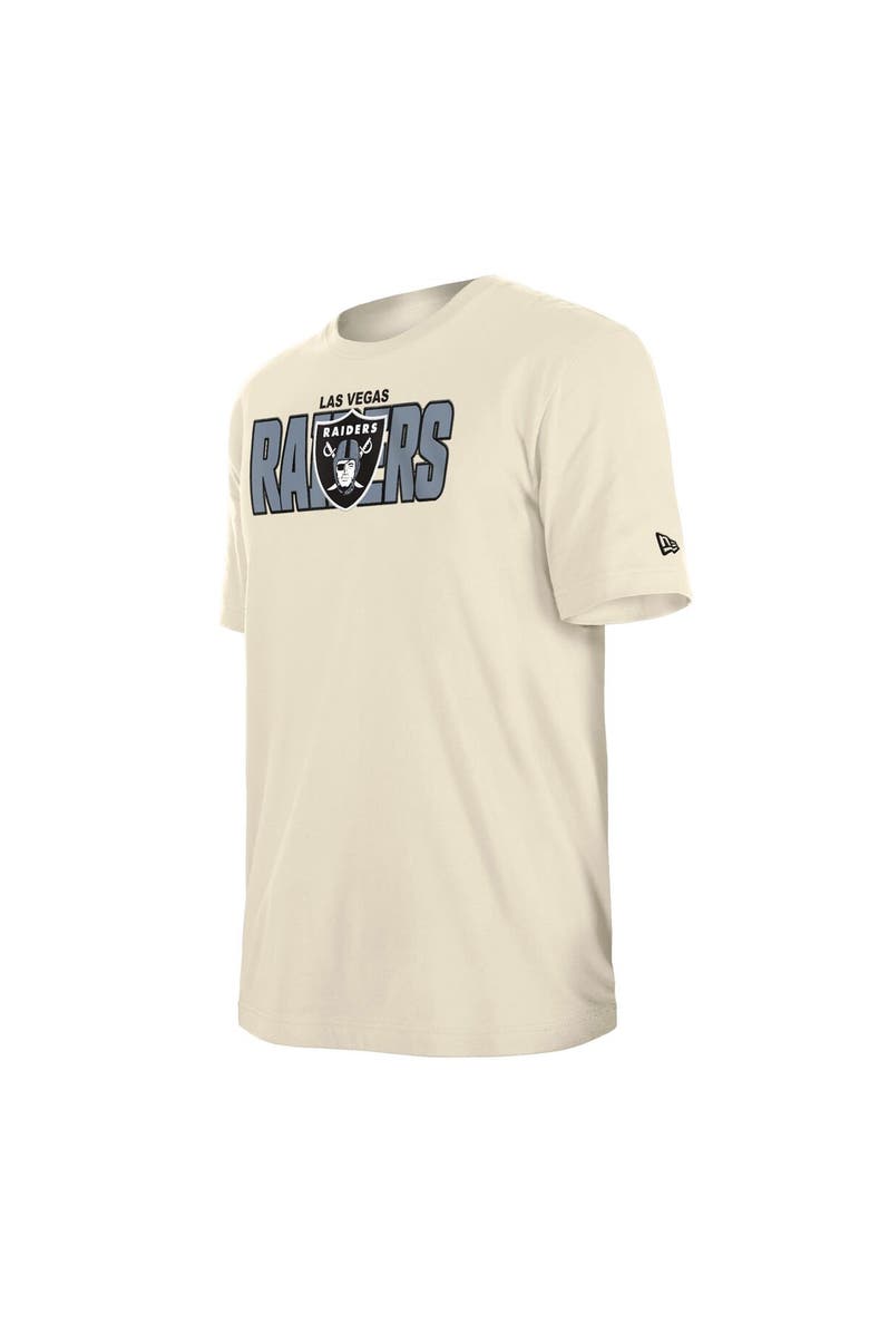 New Era Men's New Era  Cream Las Vegas Raiders 2023 NFL Draft T-Shirt, Alternate, color, 