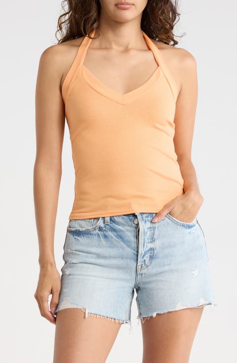 Rib Halter Top