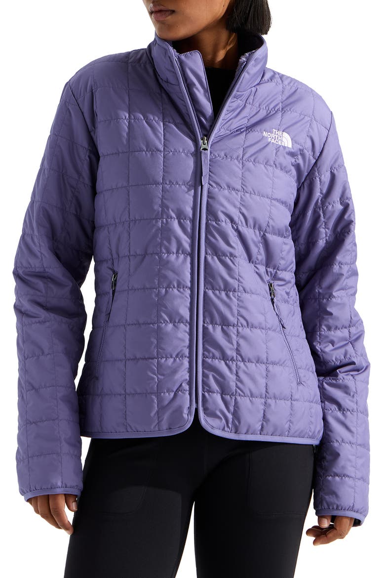 Junction Water Repellent Insulated Jacket, Main, color, GROUNDED PLUM