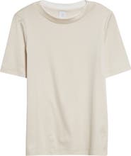 Eleventy Layered Crewneck T-Shirt