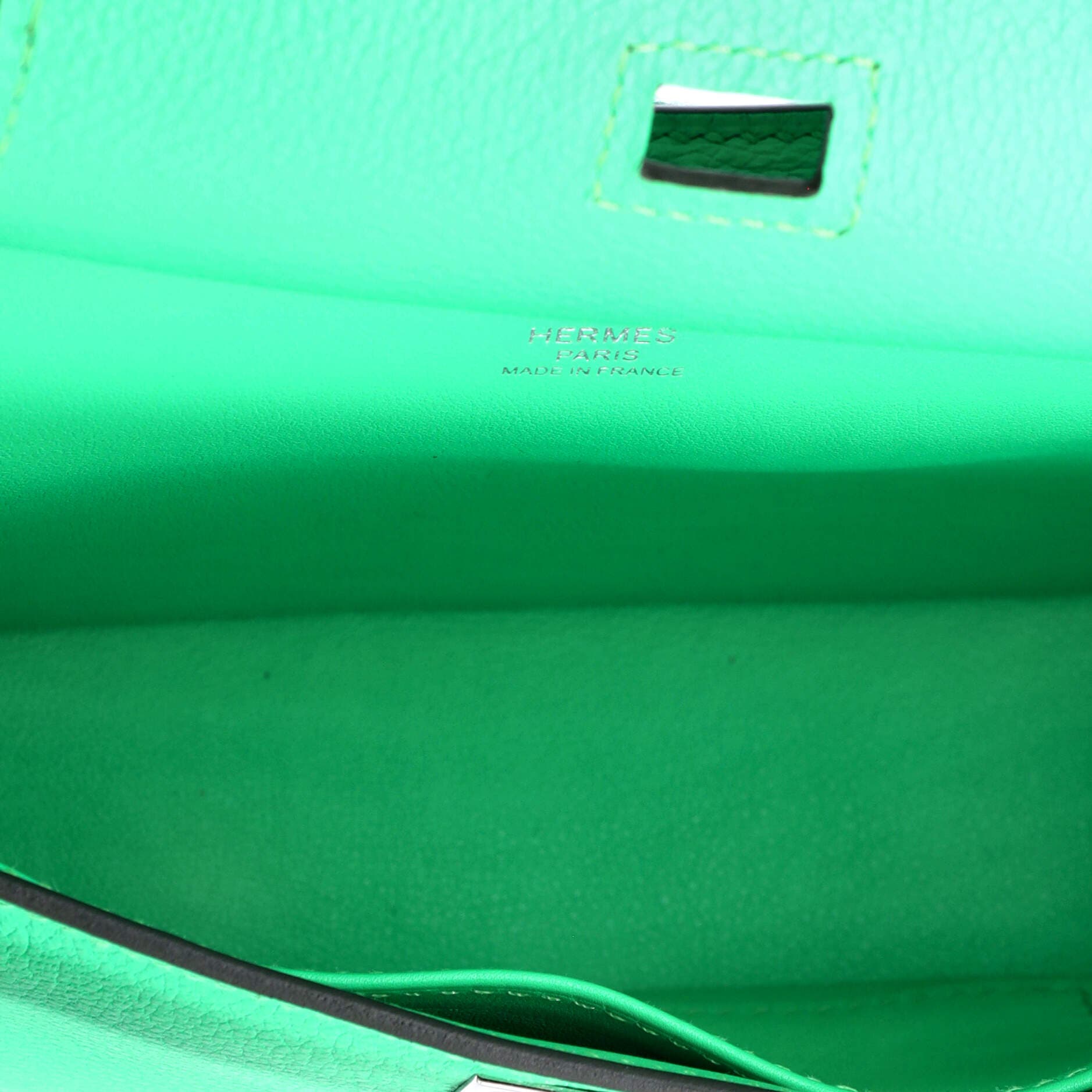 Pre-Owned Hermes Jypsiere Bag Evercolor Mini, Alternate, color, 