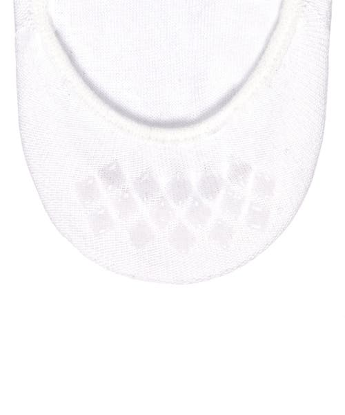 Falke Step Cotton No Show Socks Box In White
