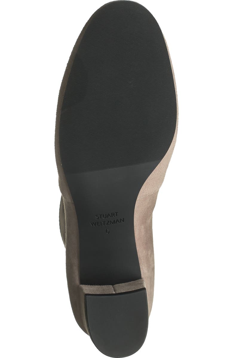 Stuart Weitzman Sofia Stretch Bootie, Alternate, color, Topo Suede