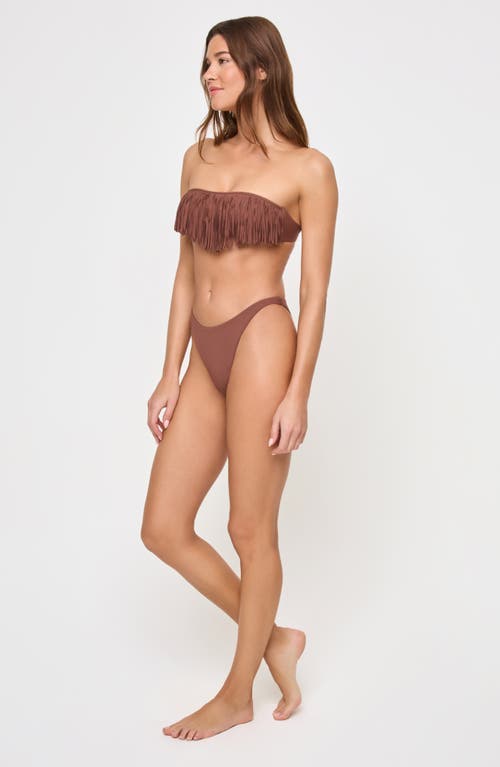 L*space Lspace Leilani Bikini Bottoms In Brown