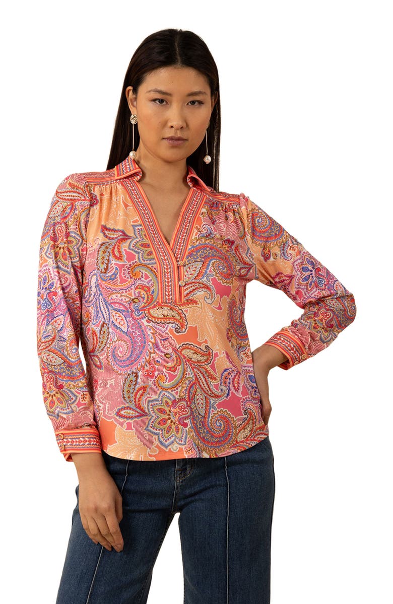 Hale Bob Anya Jersey Top, Alternate, color, 