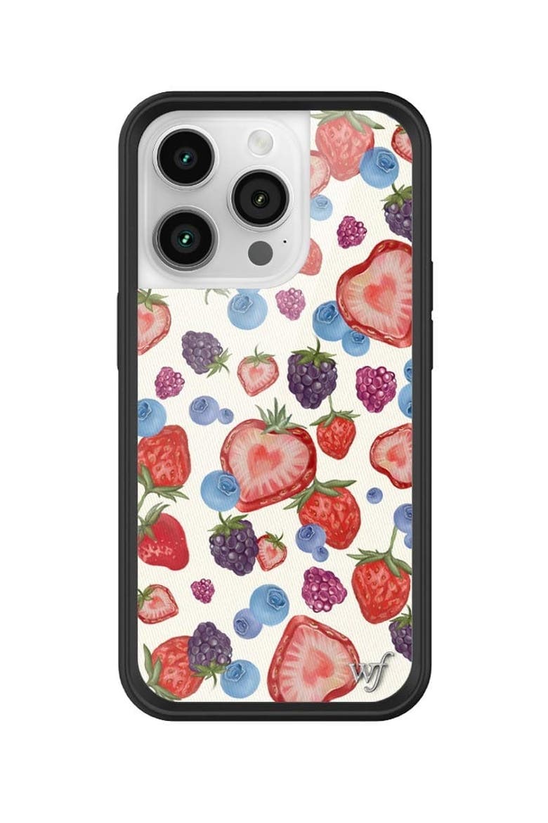 Fruit Tart iPhone Case, Main, color, White