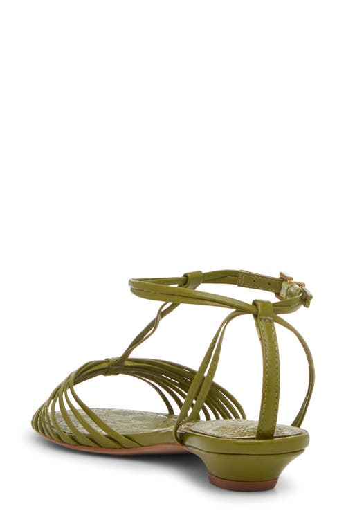 Vince Camuto Maura Ankle Strap Sandal In Green