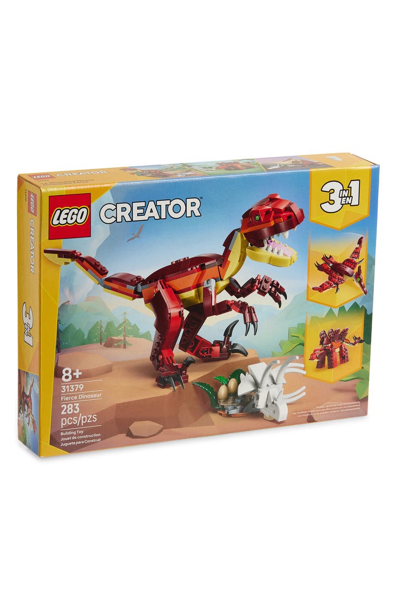 LEGO 8+ Creator 3-in-1 Fierce Dinosaur - 31379, Main, color, Red Multi
