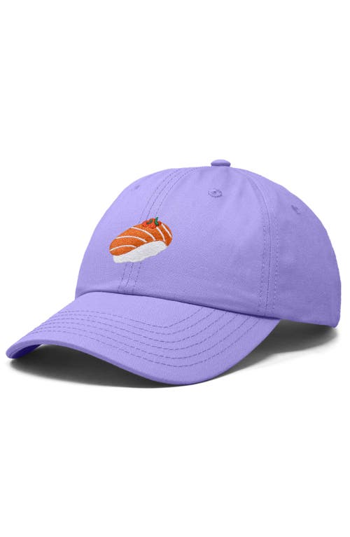DALIX DALIX SALMON SUSHI EMBROIDERED DAD CAP 