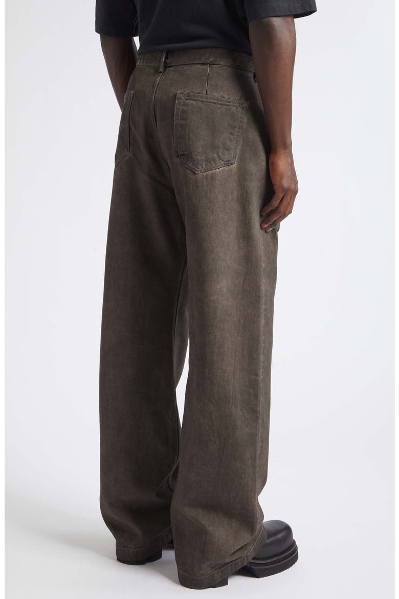 Geth Wide Leg Jeans, Alternate, color, DUST