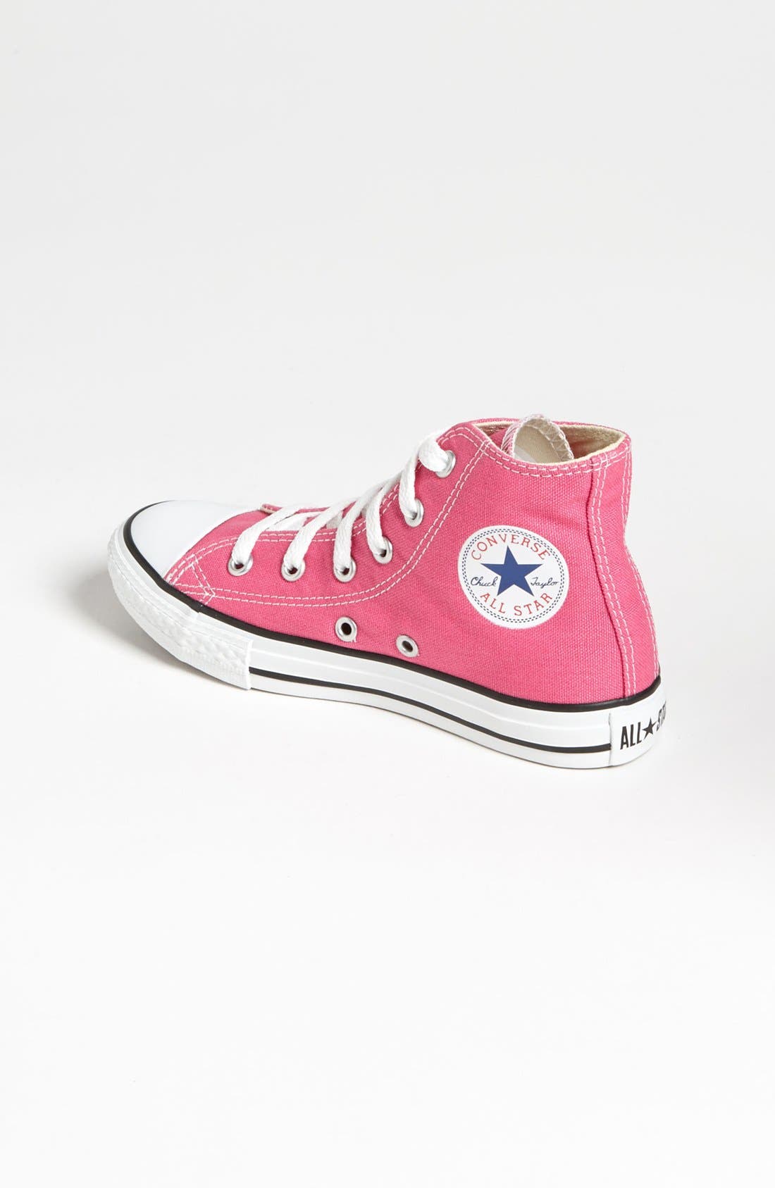 Chuck Taylor® High Top Sneaker, Alternate, color, CARMINE ROSE